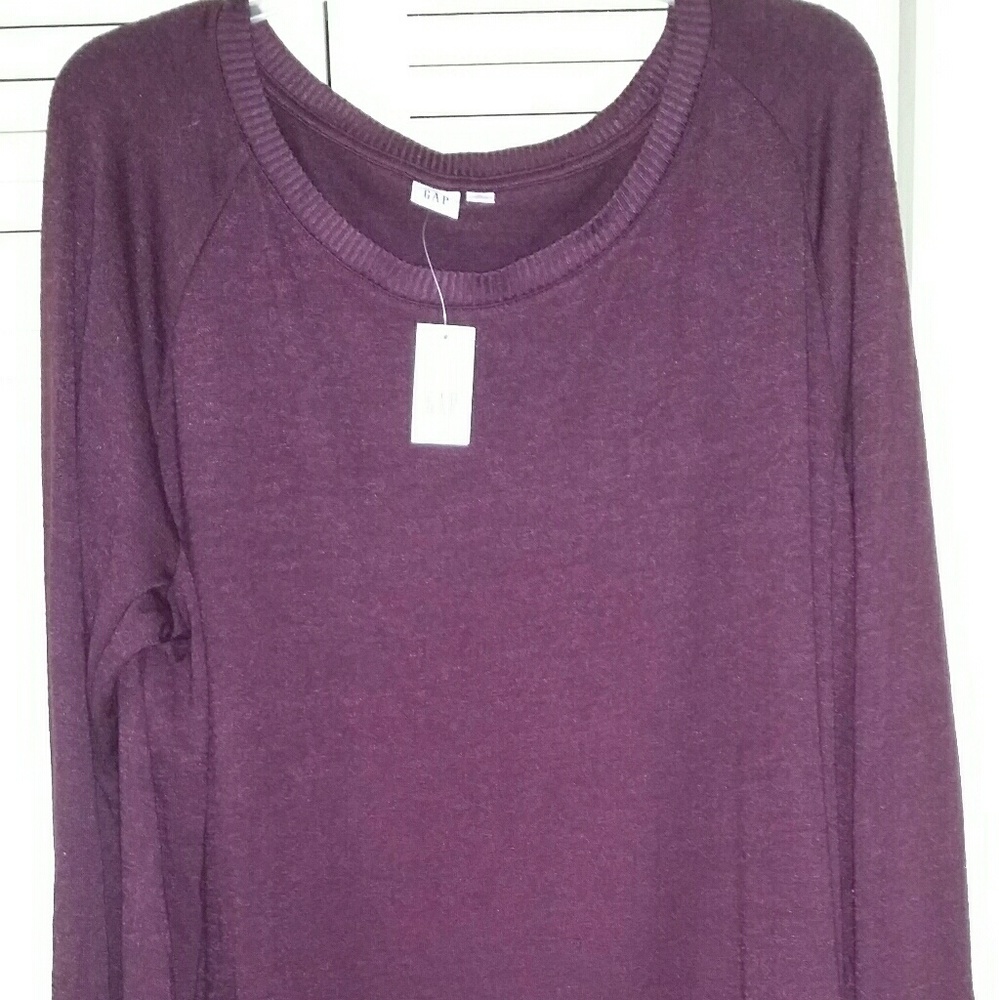 COPY - NWT Gap tunic curved hem top plus size
